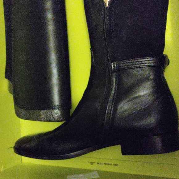 Prelove Tory Burch Wyatt over the Knee Boot in Black Size 9M - Picture 5 of 7